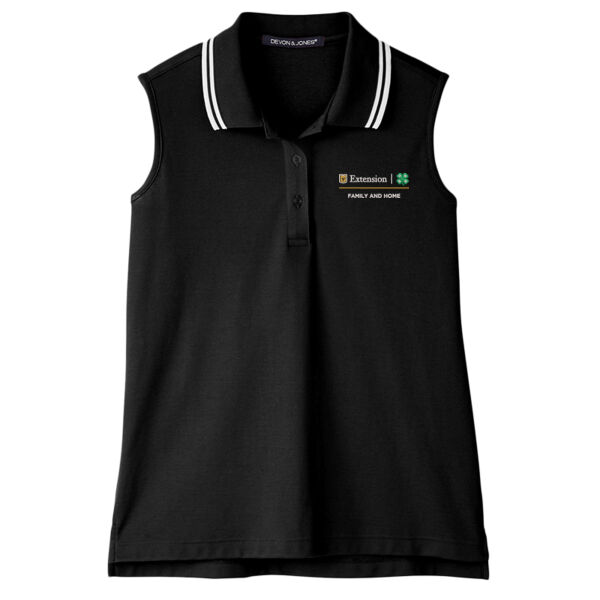 Women's Sleeveless Polo 5 Thumbnail
