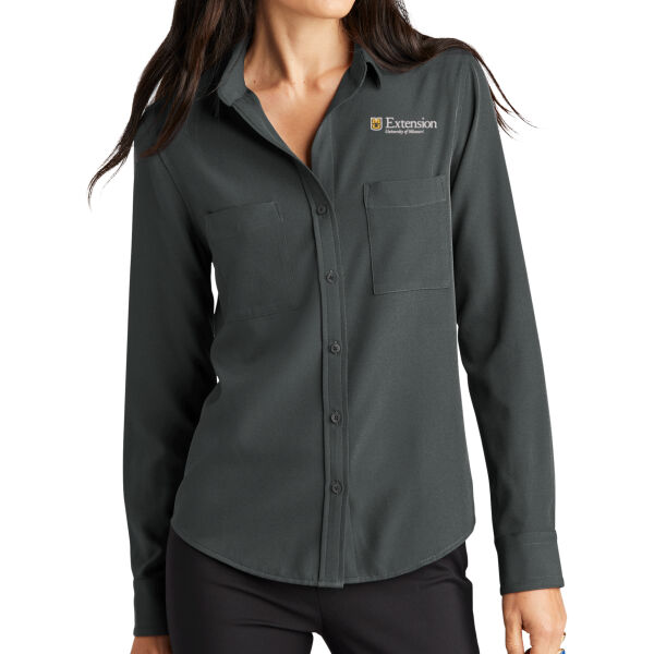 Women's Crepe Long Sleeve  Thumbnail