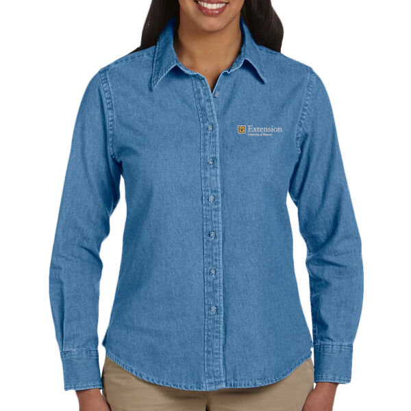 Women's Denim Shirt Thumbnail